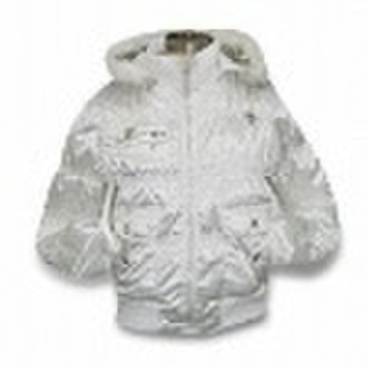 100% Polyester Women's Winter Jacket, Availabl