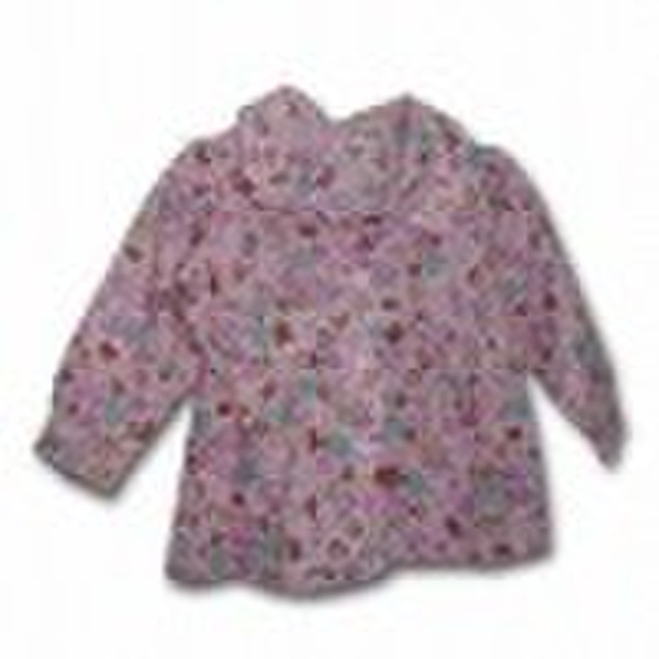 Floral Baby Shirt, Made of 100% Cotton