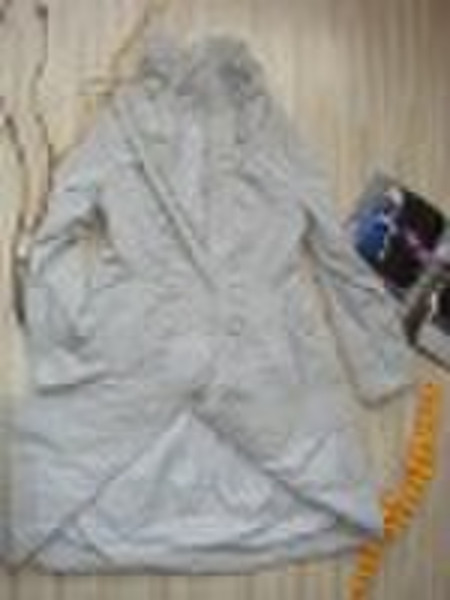 ladies' fashion memory wind coat