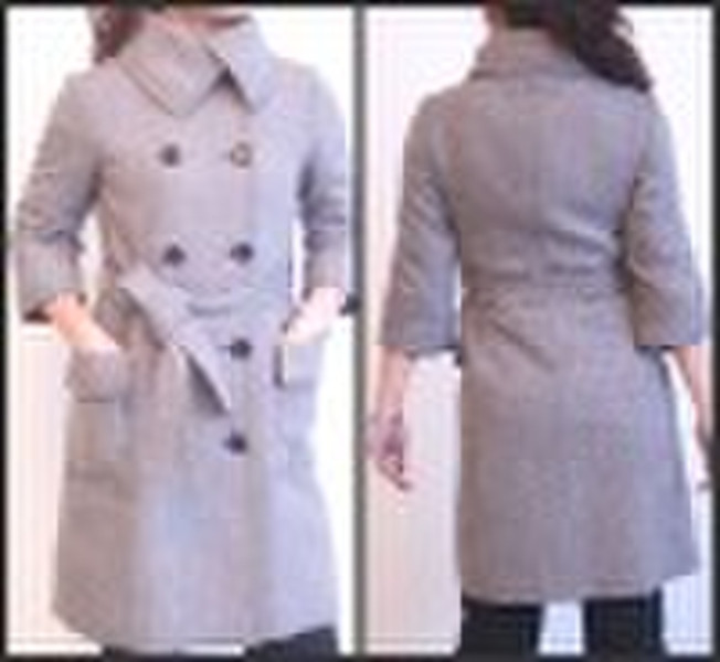 Fashion herringbone coat, garments