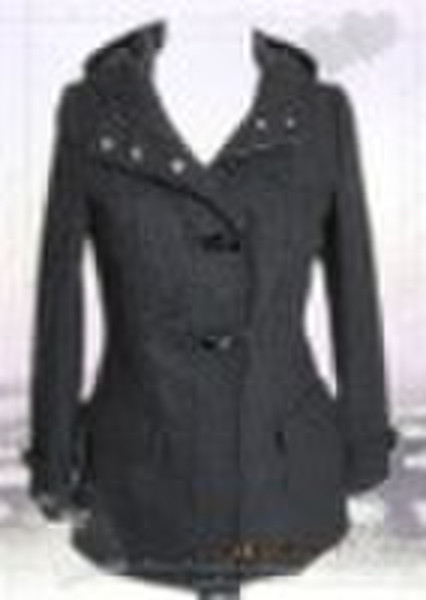 Ladies woven coat