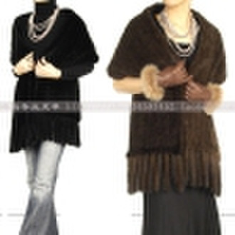 Well Knitted Mink Shawl  CP-8802