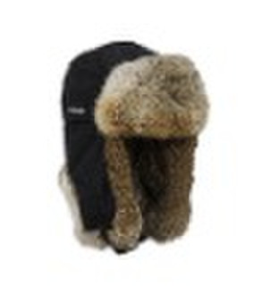 (FH-0927)   Rabbit  Fur Hat