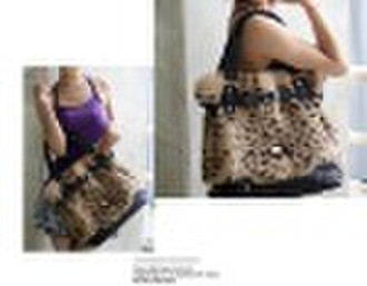 rabbit fur handbag  HG-8665