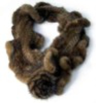 (MF-8350)  Fur Scarf