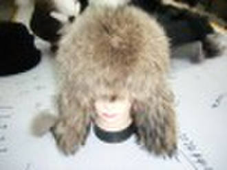 Raccoon fur hat   Men raccoon fur hat   Winter hat