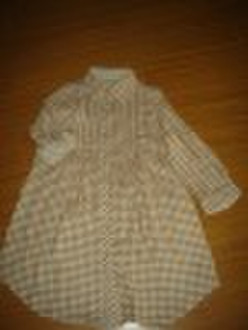 100% cotton double-layer lady's shirts