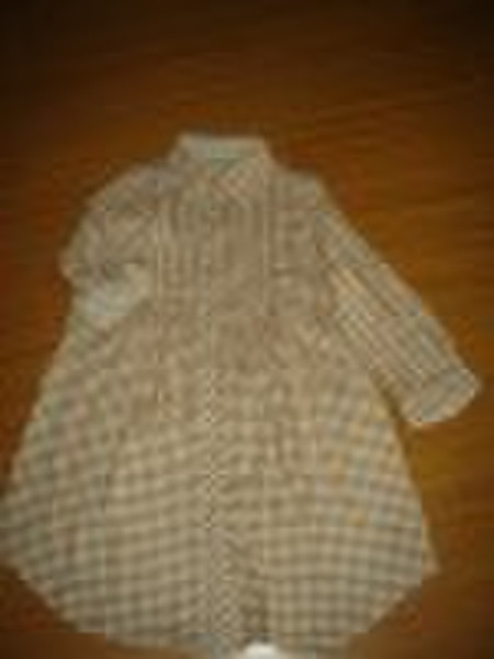 100% cotton double-layer lady's shirts