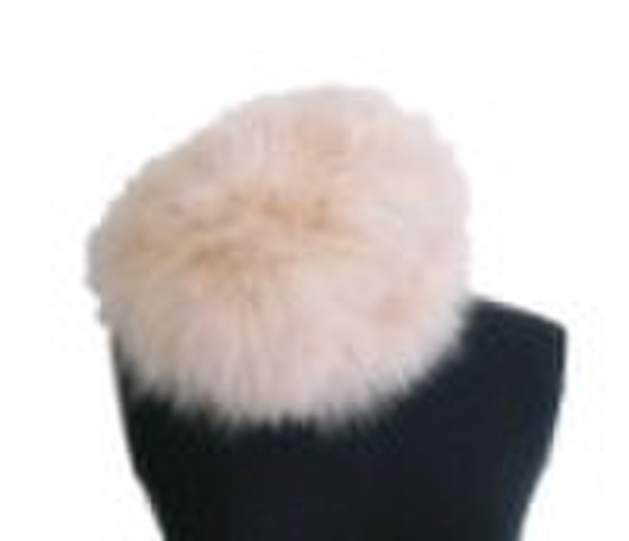 Fox fur hat