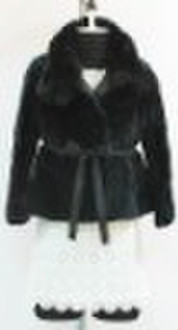 ladies fur coat