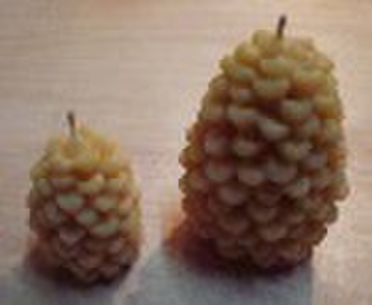 Pinecone Candle