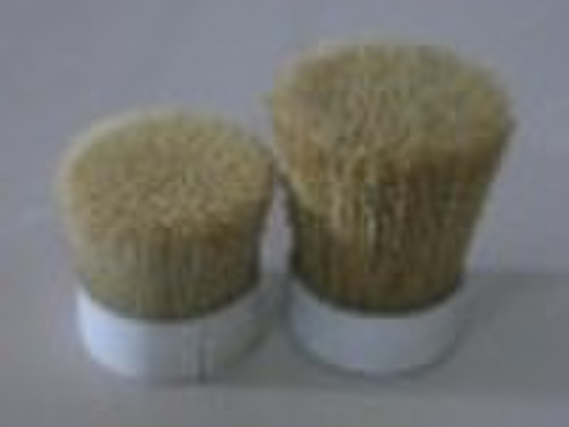 white boiled bristle for brush