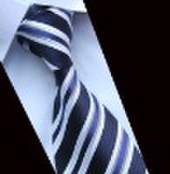 Stripe Microfiber Necktie