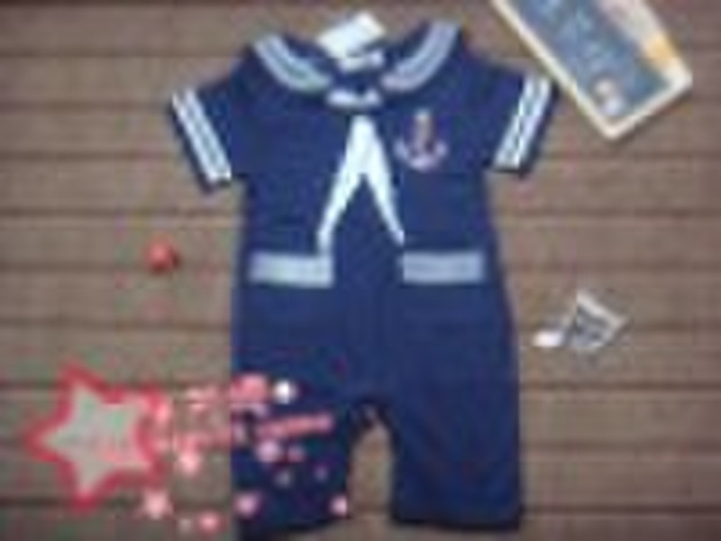 Sailor Full Cotton Baby Romper Children Clothes