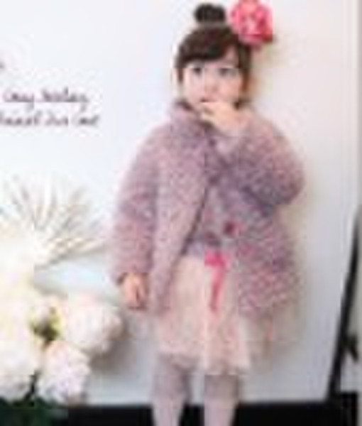 Fashion Children Fur Coat /  Girls Outwear