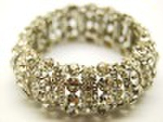 diamond bracelet and bangle stretch crystal studs