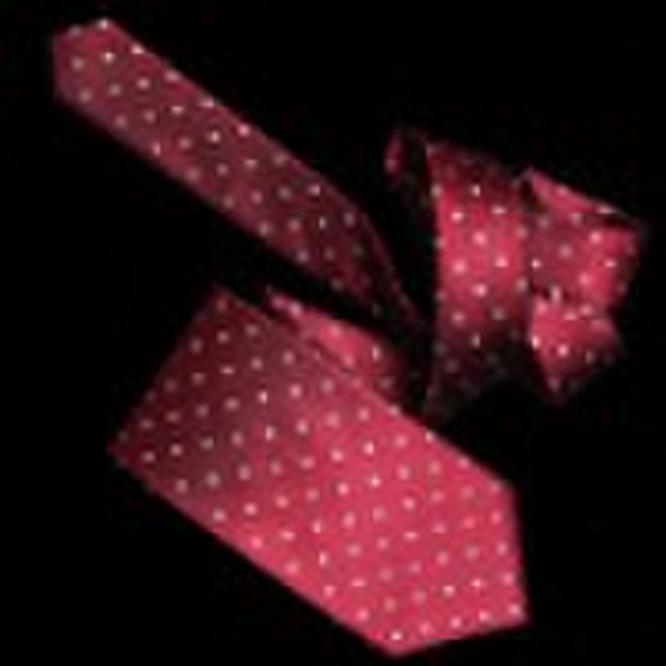 silk woven necktie