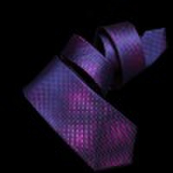 100% silk woven tie