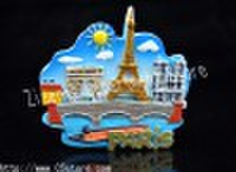 Resin magnet (fridge magnet)