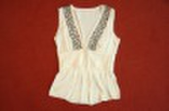 silk fashion tank top