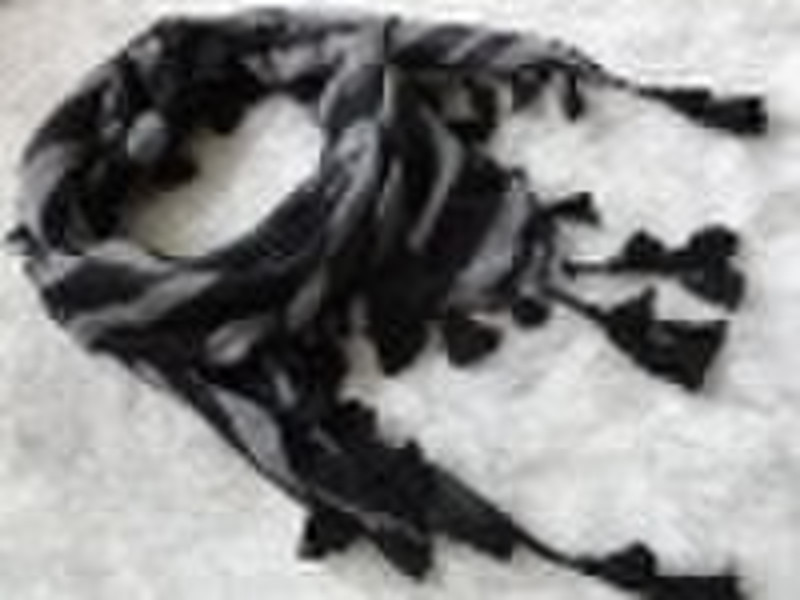 2011 newest Zebra grain scarf