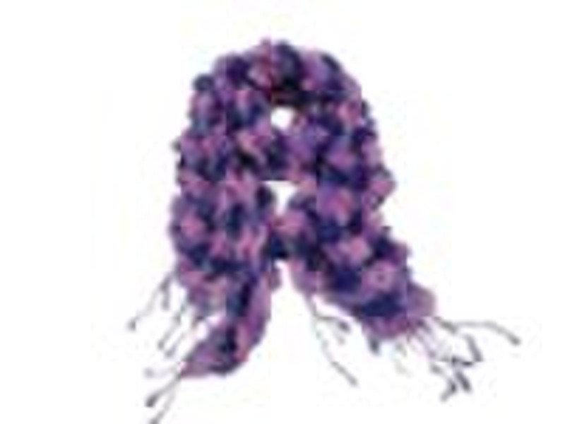 2011 new bubble viscose print scarf