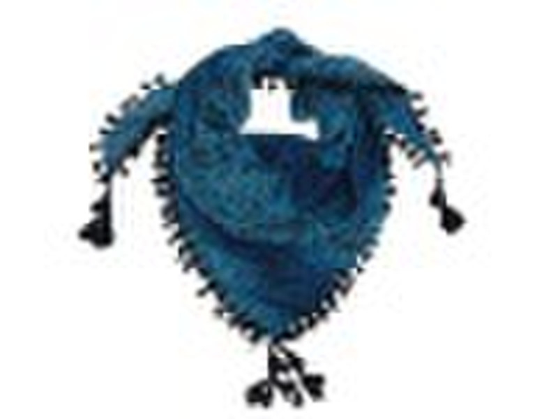 2011 fashion flower square scarf