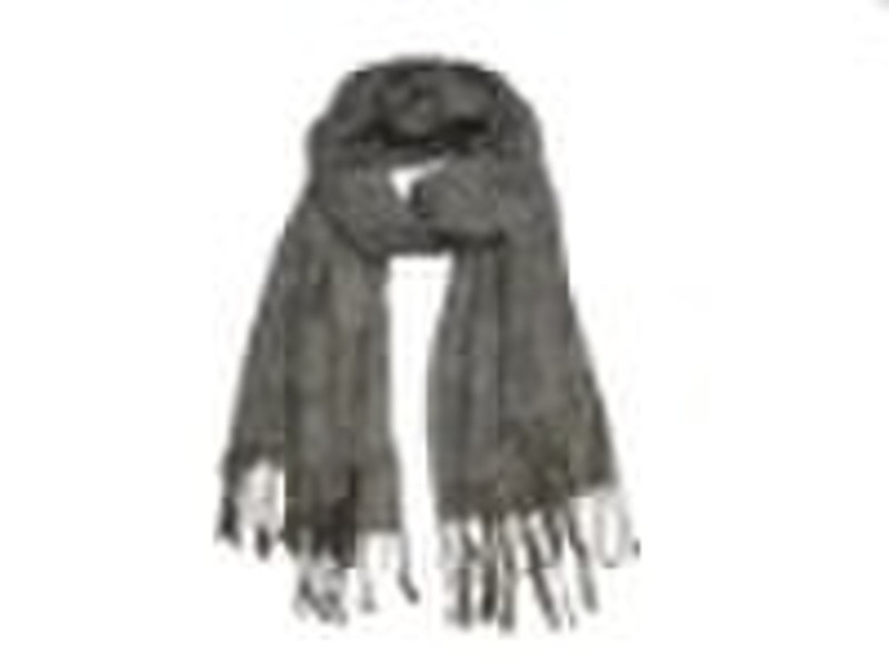 2011  fashion jacquard tassel scarf