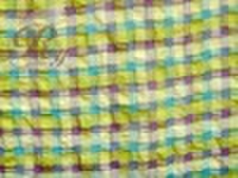 yarn dyed silk cotton fabric