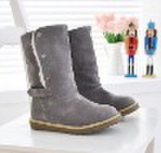Ladies boots with short cone wholesale fashion fla