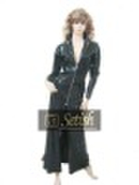 purple 100% natural latex rubber catsuit ltx02, ru