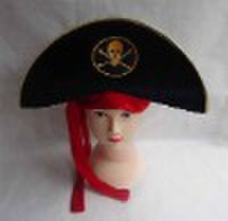 black pirate hat