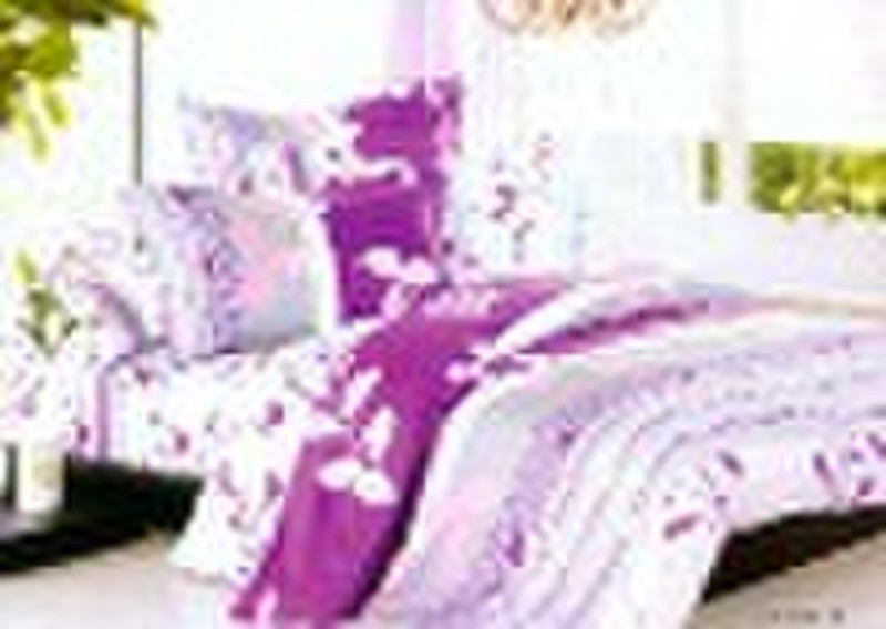 Silk cube bedding set