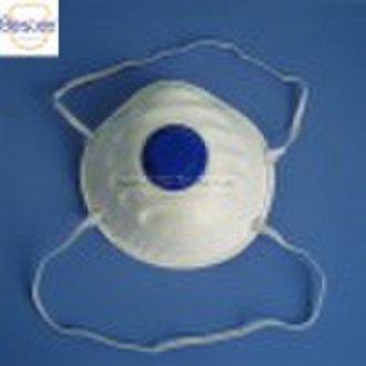 Disposable cone face mask/respirator