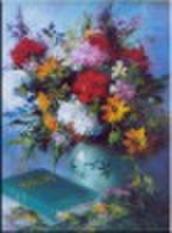 Картина маслом цветка импрессиониста