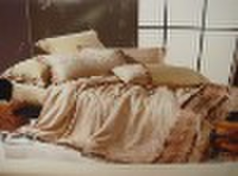 BL-C-037  4 pcs silk bedding set