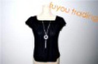 women's leisure chiffon&crepe blouse