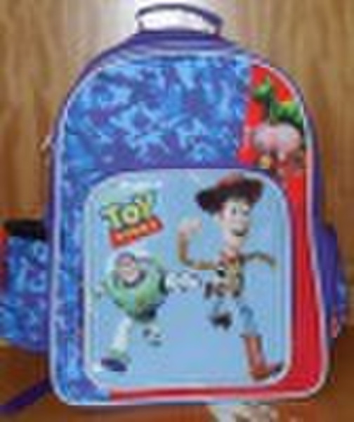 Boy's School cartoon Bag