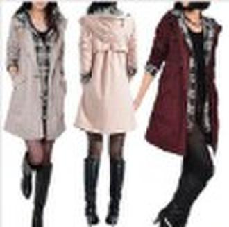 hotsale Frauen-Mode langen Mantel SQ8545