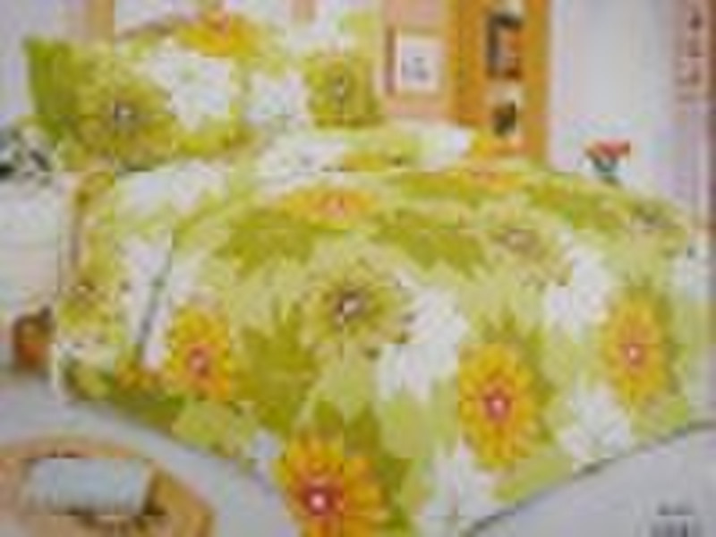 4pc Reactive Printed Bedding Set