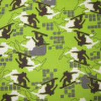 polyester micro twill print fabric