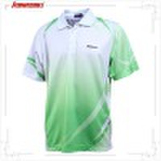 Men's lapel short sleeve T shirt