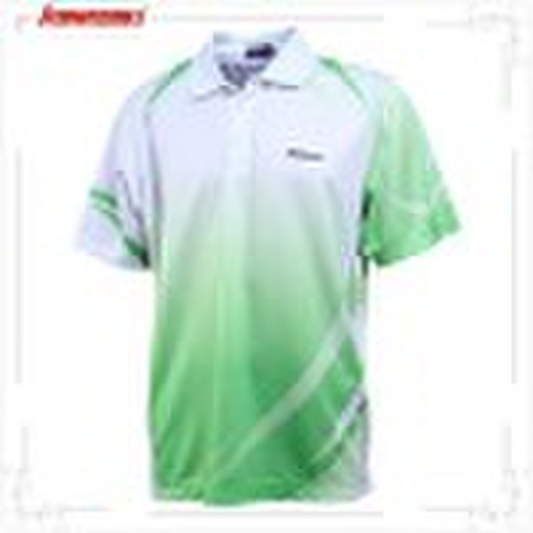 Men's lapel short sleeve T shirt