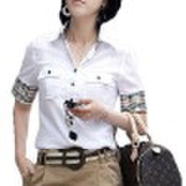 fation formal short sleeve blouse