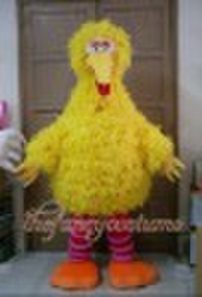 Big Yellow Bird-Maskottchen-Kostüm Hallowmas Weihnachten