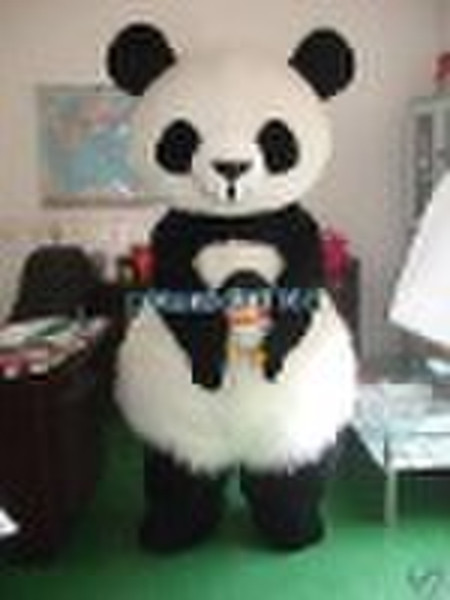 Neues erwachsenes Größen reizendes Panda-Weihnachts Fancy Maskottchen