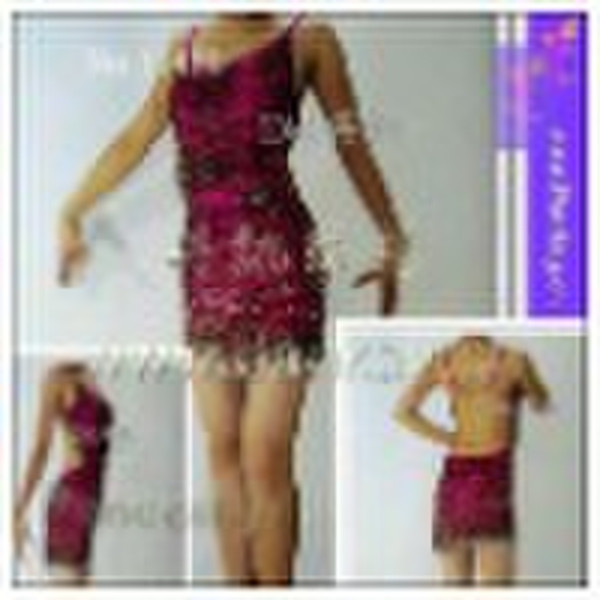 China dress,China latin dress, latin dance dress,w