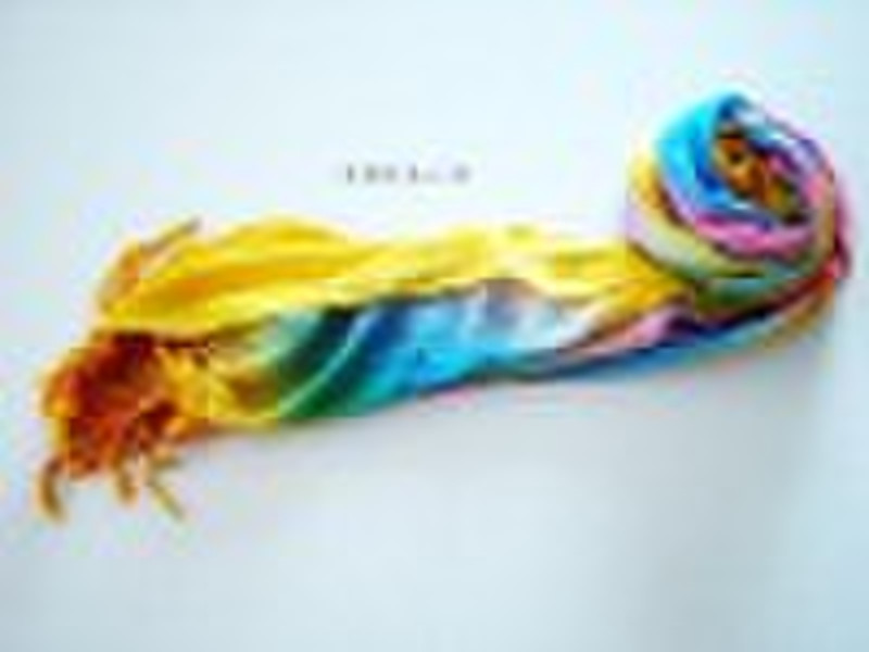 100% silk hand-painted fashion scarf