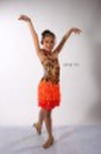 girls' dance wear latin dress