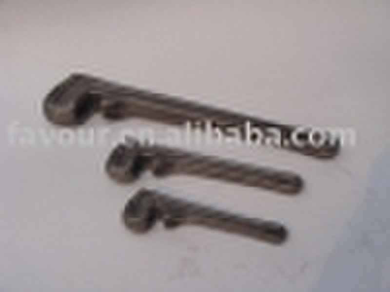 pipe wrench cast iron casting / forging / Sand cas